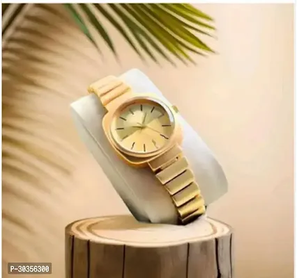 Stylish Metal Analog Watch For Women-thumb4