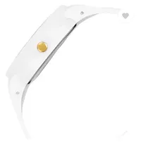 Stylish White PU Analog For Men-thumb3