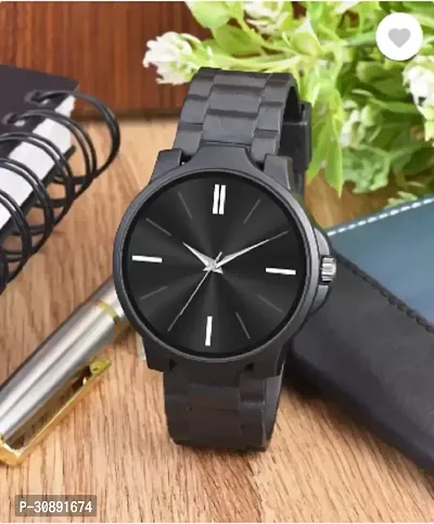 Stylish Black Analog Watches For Men-thumb2