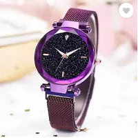 Stylish Metal Analog Watch For Women-thumb1