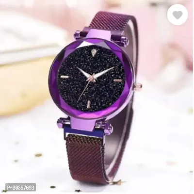 Stylish Metal Analog Watch For Women-thumb2