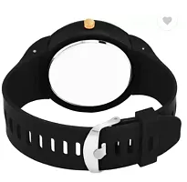 Stylish Black PU Analog For Men-thumb2