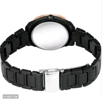 Stylish Black Metal Analog Watches For Women-thumb4