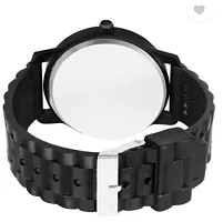 Stylish Black PU Analog Watches For Men-thumb4