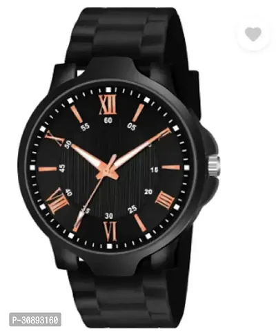 Stylish Black Analog Watches For Men-thumb0