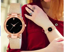 Stylish PU Analog Watch For Women-thumb3