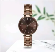 Stylish Metal Analog Watch For Women-thumb1