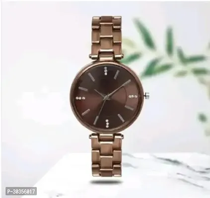 Stylish Metal Analog Watch For Women-thumb2