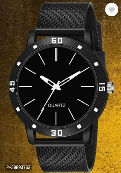 Stylish Black Analog Watches For Men-thumb0