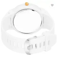 Stylish White PU Analog For Men-thumb1