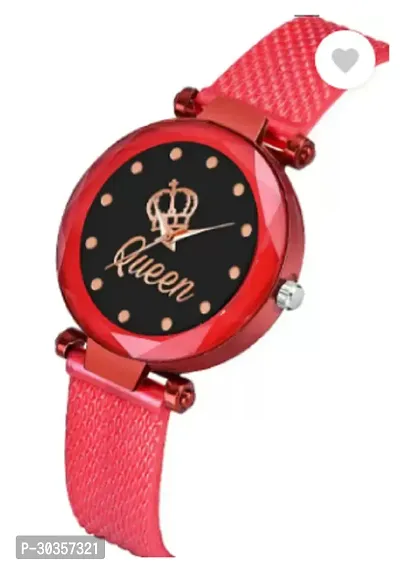 Stylish PU Analog Watch For Women-thumb2