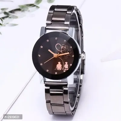 Stylish Black Watches For Women