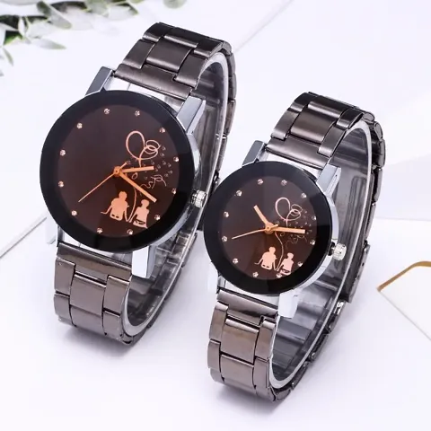 Couple Metal Watch For Men