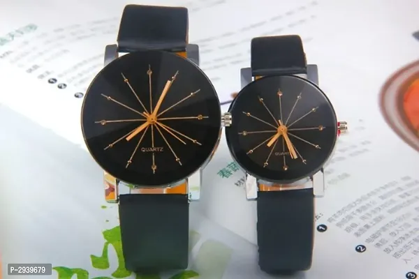 Couple Synthetic Strap Watch For Men