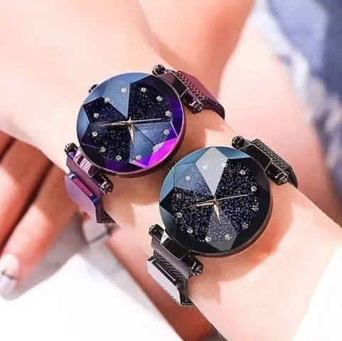 Stylish Metal Analog Watches For Women Combo