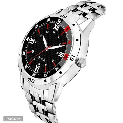 Trendy Metal Analog Watch for Men-thumb2