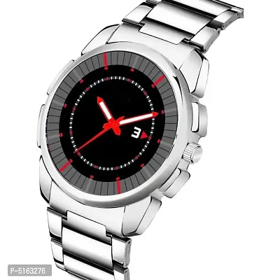 Trendy Metal Analog Watch for Men-thumb2