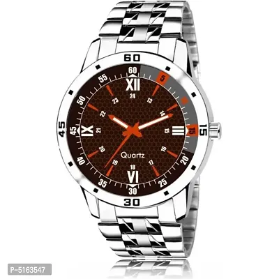 Trendy Metal Analog Watch for Men-thumb0