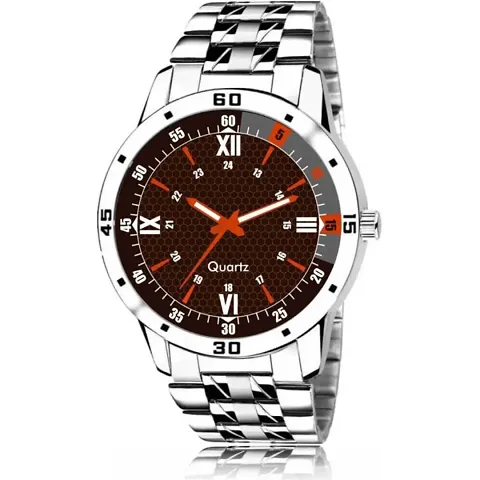 Trendy Metal Analog Watch for Men