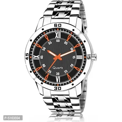 Trendy Metal Analog Watch for Men