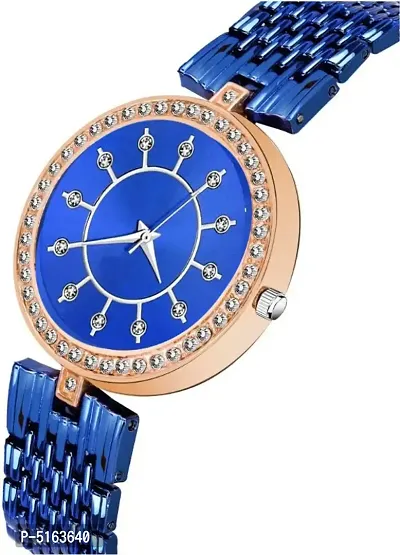 Trendy Metal Analog Wrist Watch for Women-thumb3