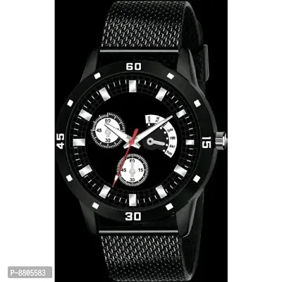Classy PU Analog Watches for Men-thumb0