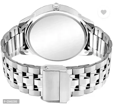 Black Round Chain Round Diamond Glass Women Analog Watch-thumb3