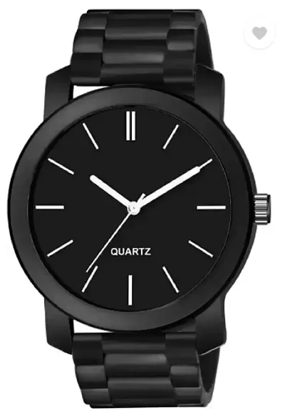 Crispy Analogue Black Dial Men's and Boys Watch