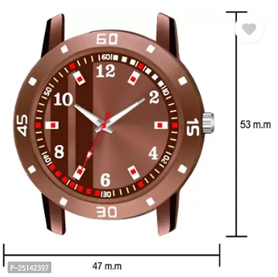 Classic Pu Analog Watch for Men Boys-thumb4