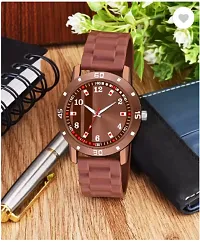 Classic Pu Analog Watch for Men Boys-thumb4