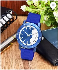 Classic Pu Analog Watch for Men Boys-thumb2