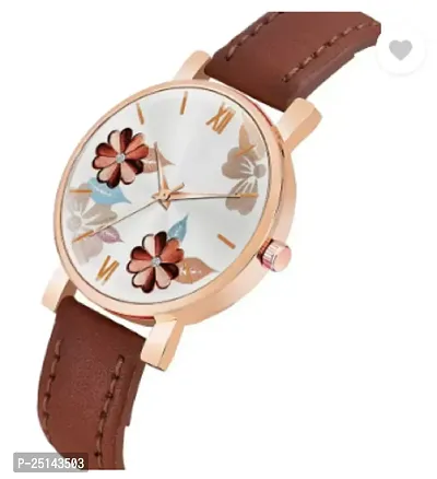 Elegant Genuine Leather Analog Watch for Women-thumb3