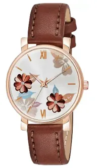 Elegant Genuine Leather Analog Watch for Women-thumb4