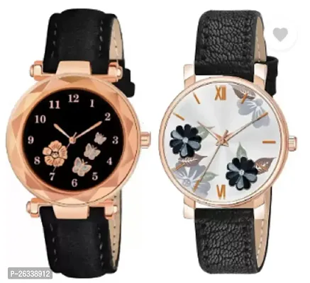 Classy Analog Watches for Women, Pack of 2