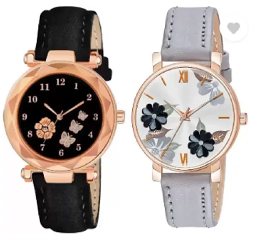 Classy Analog Watches for Women, Pack of 2