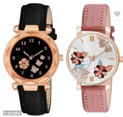 Classy Analog Watches for Women, Pack of 2