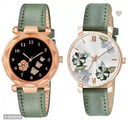 Classy Analog Watches for Women, Pack of 2