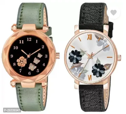 Classy Analog Watches for Women, Pack of 2