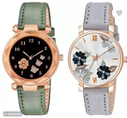 Classy Analog Watches for Women, Pack of 2