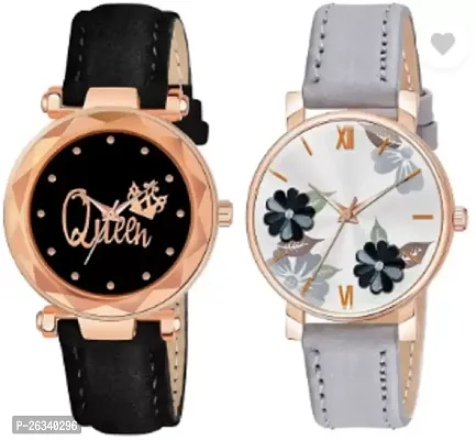 Classy Analog Watches for Women, Pack of 2