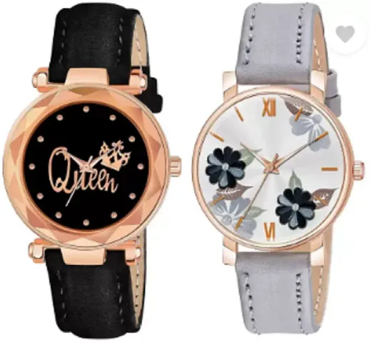 Designer Combo Watches For Women - Set of 3