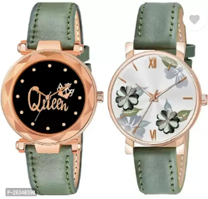 Classy Analog Watches for Women, Pack of 2-thumb0