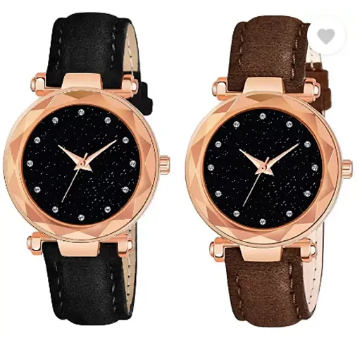 Stylish Analog Watches for Women in a pack of 2
