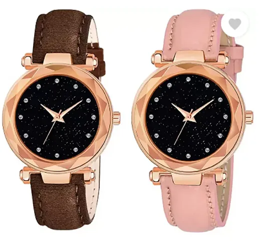 Classy Analog Watches for Women, Pack of 2