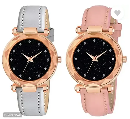 Classy Analog Watches for Women, Pack of 2