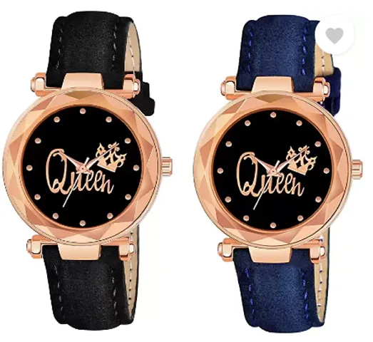 Classy Analog Watches for Women, Pack of 2