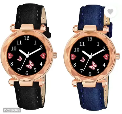 Classy Analog Watches for Women, Pack of 2-thumb0