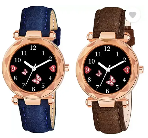 Classy Analog Watches for Women, Pack of 2