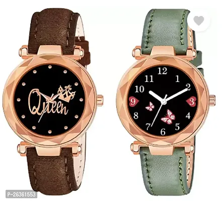 Classy Analog Watches for Women, Pack of 2