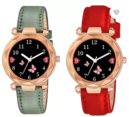 Classy Analog Watches for Women, Pack of 2